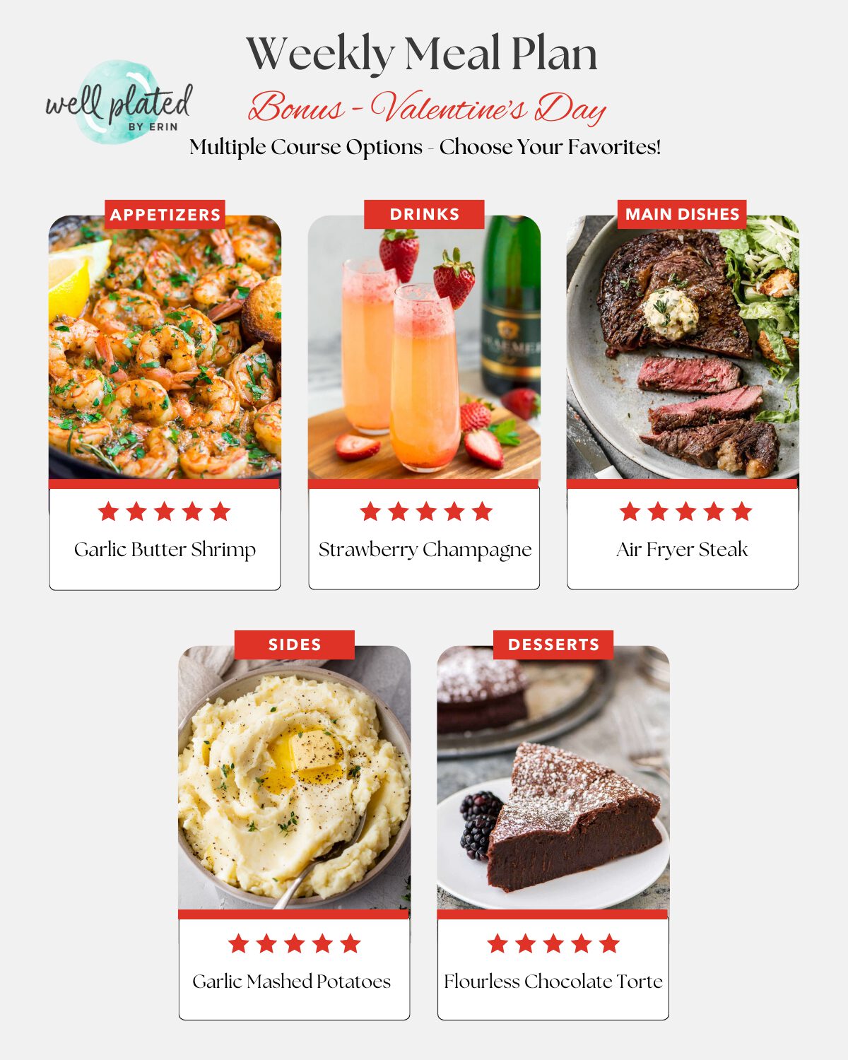 valentines day meal plan