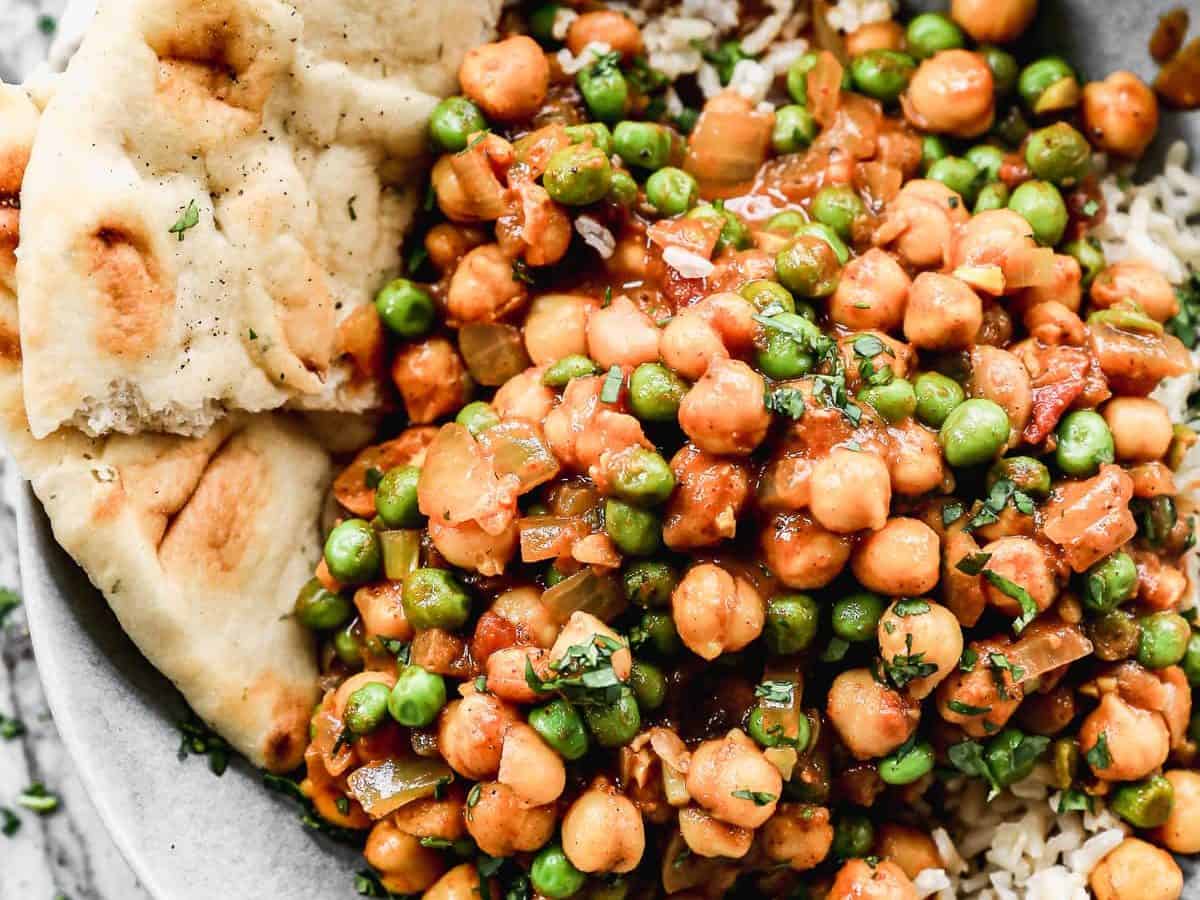 the best creamy chickpea curry