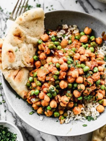 the best creamy chickpea curry