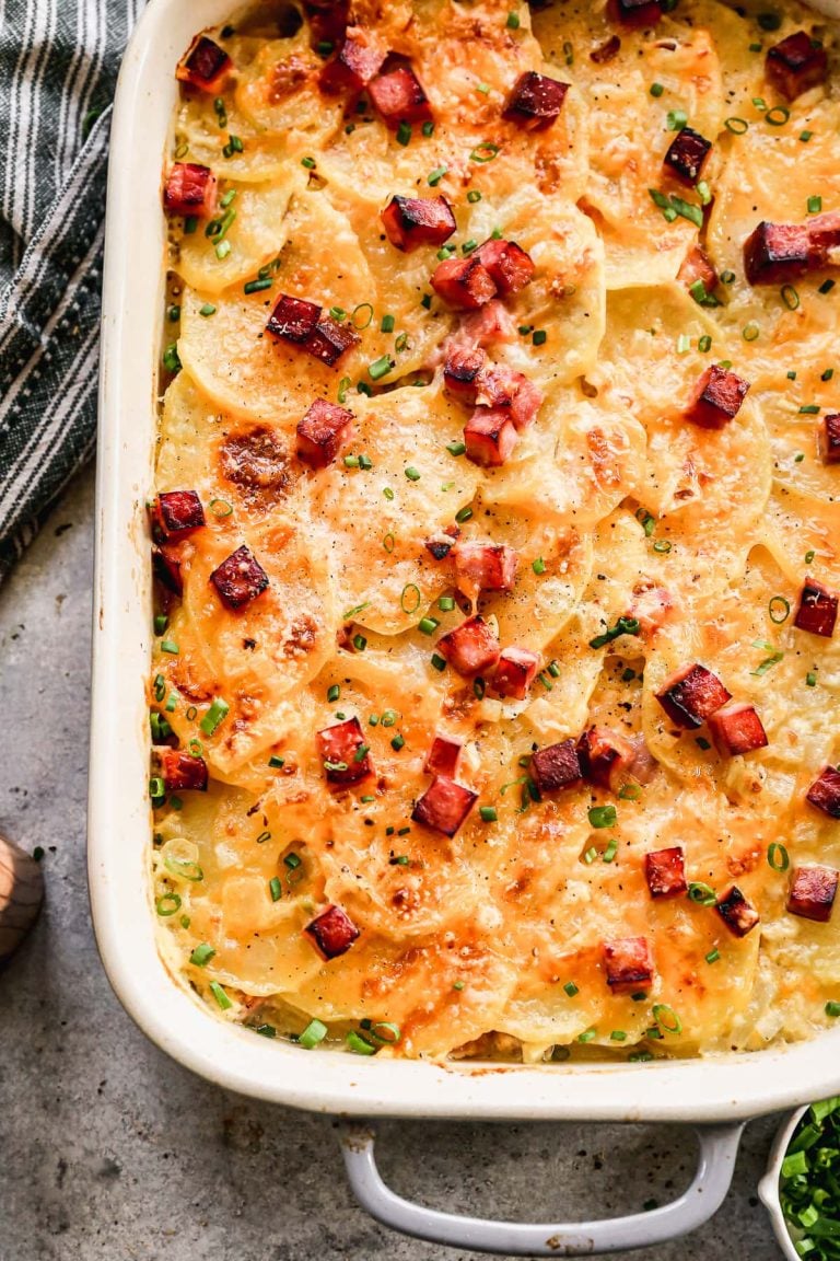 Scalloped Potatoes and Ham – WellPlated.com
