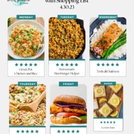 4.30.23 WEEKLY MEAL PLAN FREE