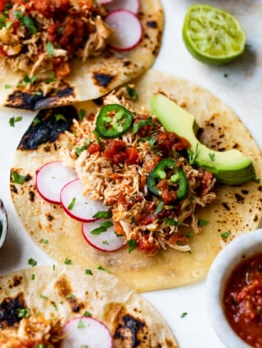 the best shredded chicken tacos recipe