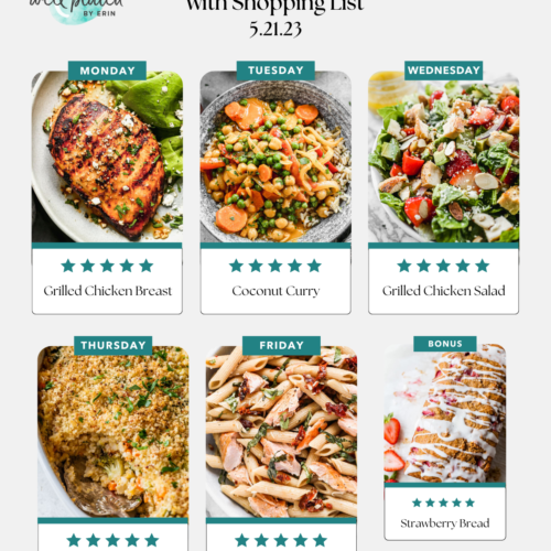 FREE HEALTHY WEEKLY MEAL PLANS WELLPLATED COM visual data 5