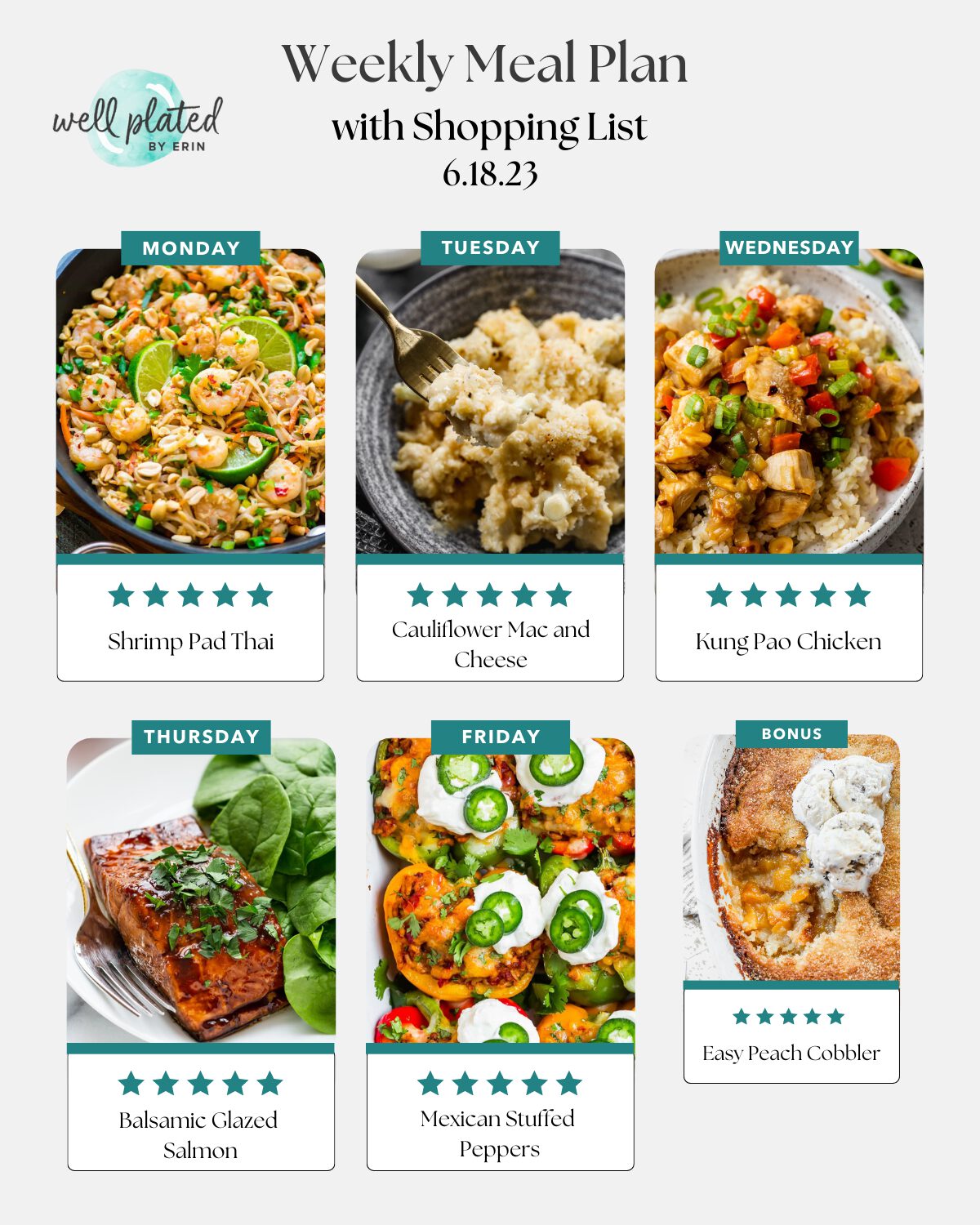 6.18 meal plan free