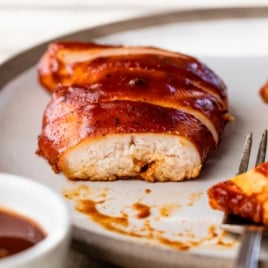 healthy oven baked bbq chicken