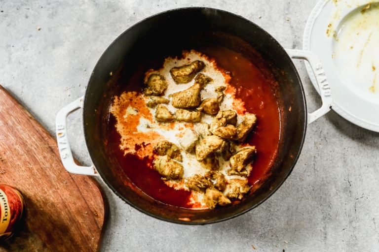 stovetop Indian butter chicken recipe
