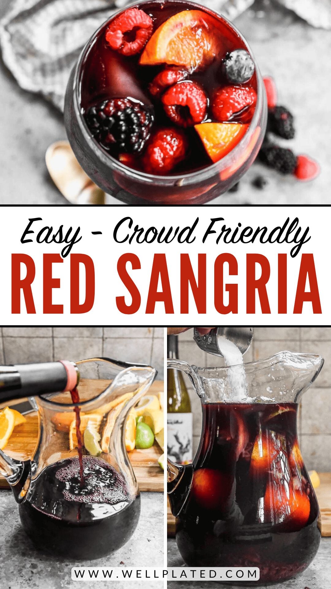 Red Sangria Recipe {The Best!} – WellPlated.com