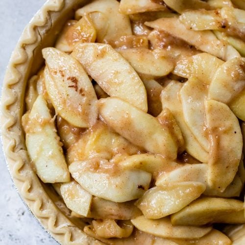 Easy Apple Cooked Apple Pie Filling With Brown Sugar Vegan Apple