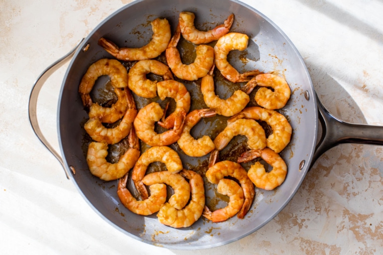 kung pao shrimp easy recipe with shrimp and veggies