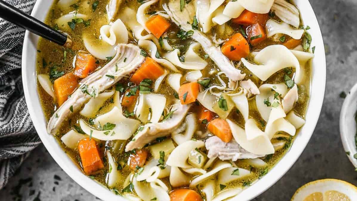 Homemade Chicken Noodle Soup – WellPlated.com