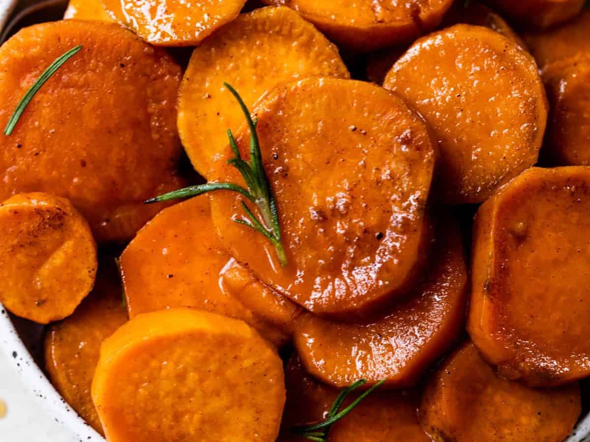 candied sweet potatoes recipe for the holidays