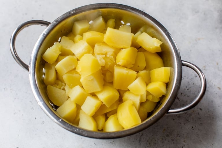 softened potatoes for mashing for creamy mashed potatoes recipe