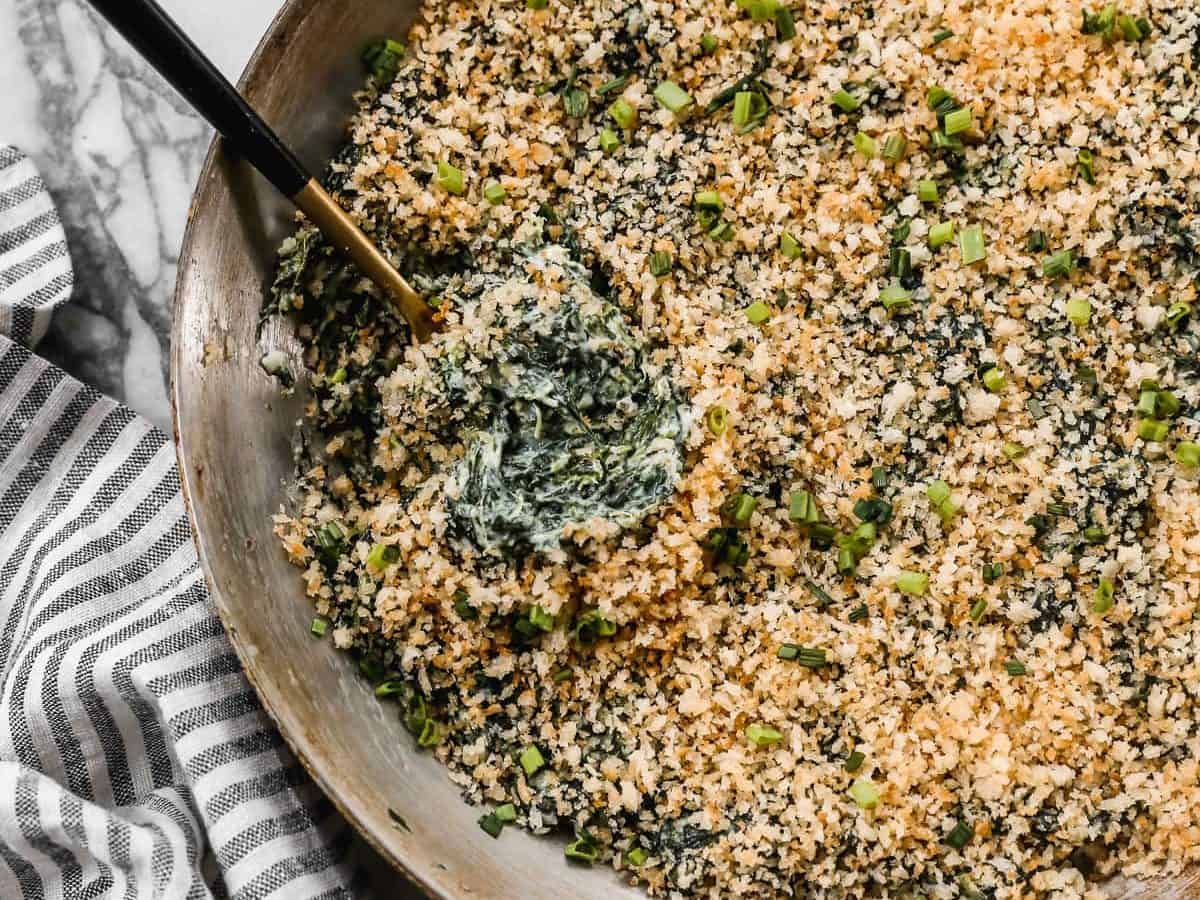 spinach casserole side dish