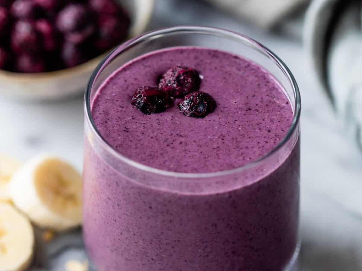 the best blueberry smoothie recipe