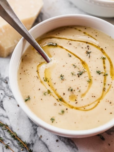 best cauliflower soup recipe in bowl