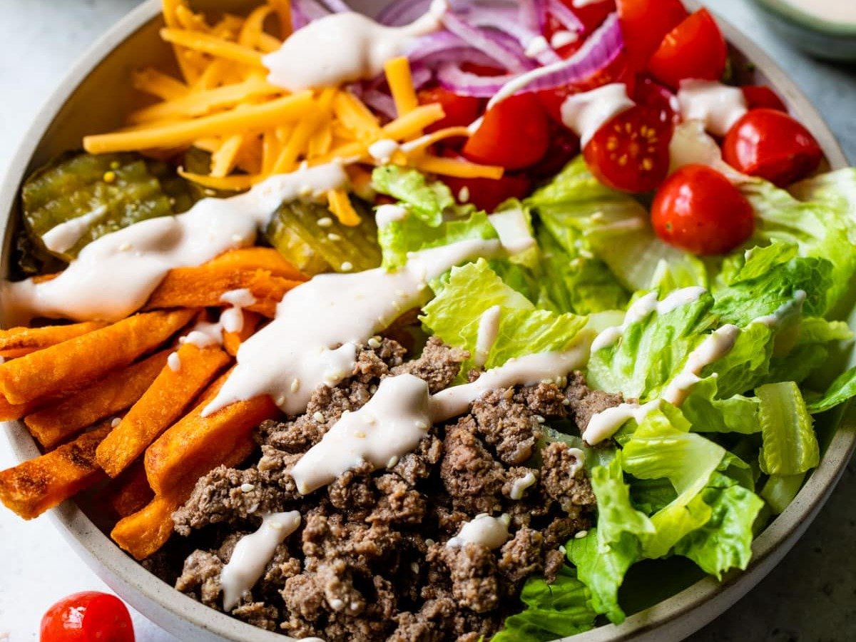 Best burger bowl recipe