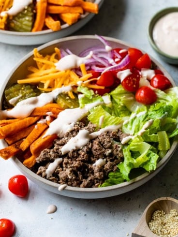 Best burger bowl recipe