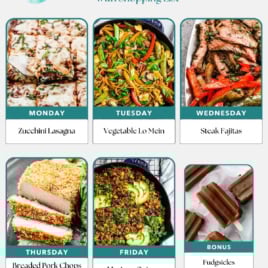 free family meal plan