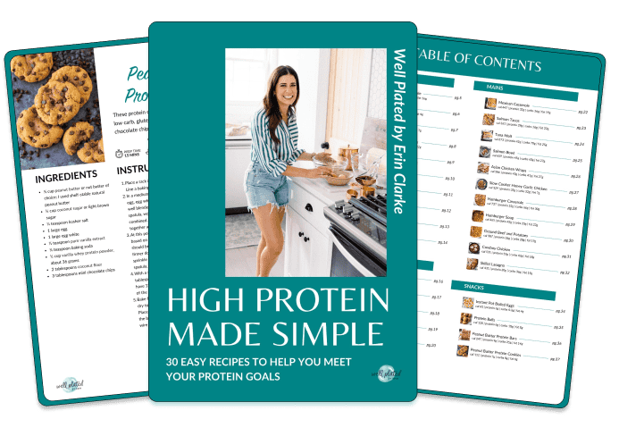 High Protein Weekly Meal Plan Wellplated