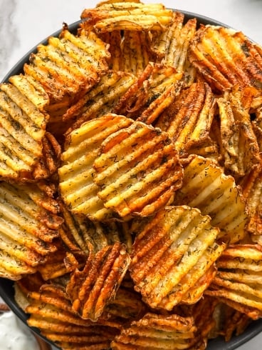 crispy crinkle potato chips