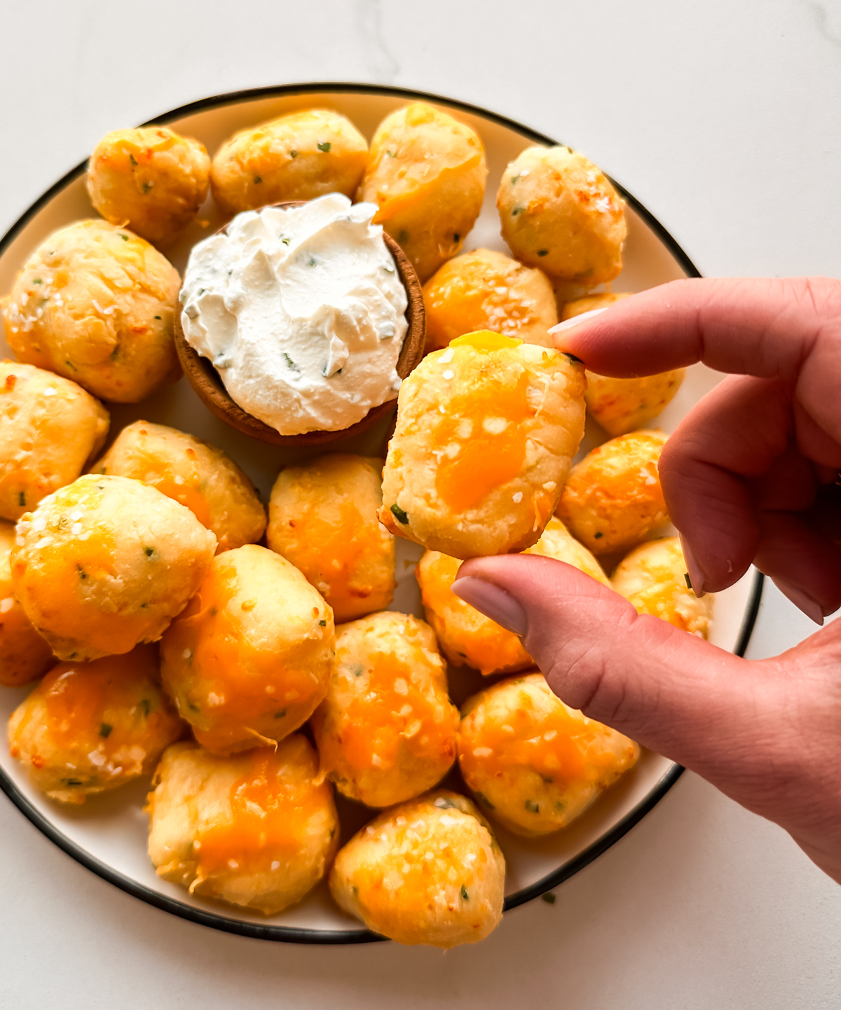 air fryer cheddar bites