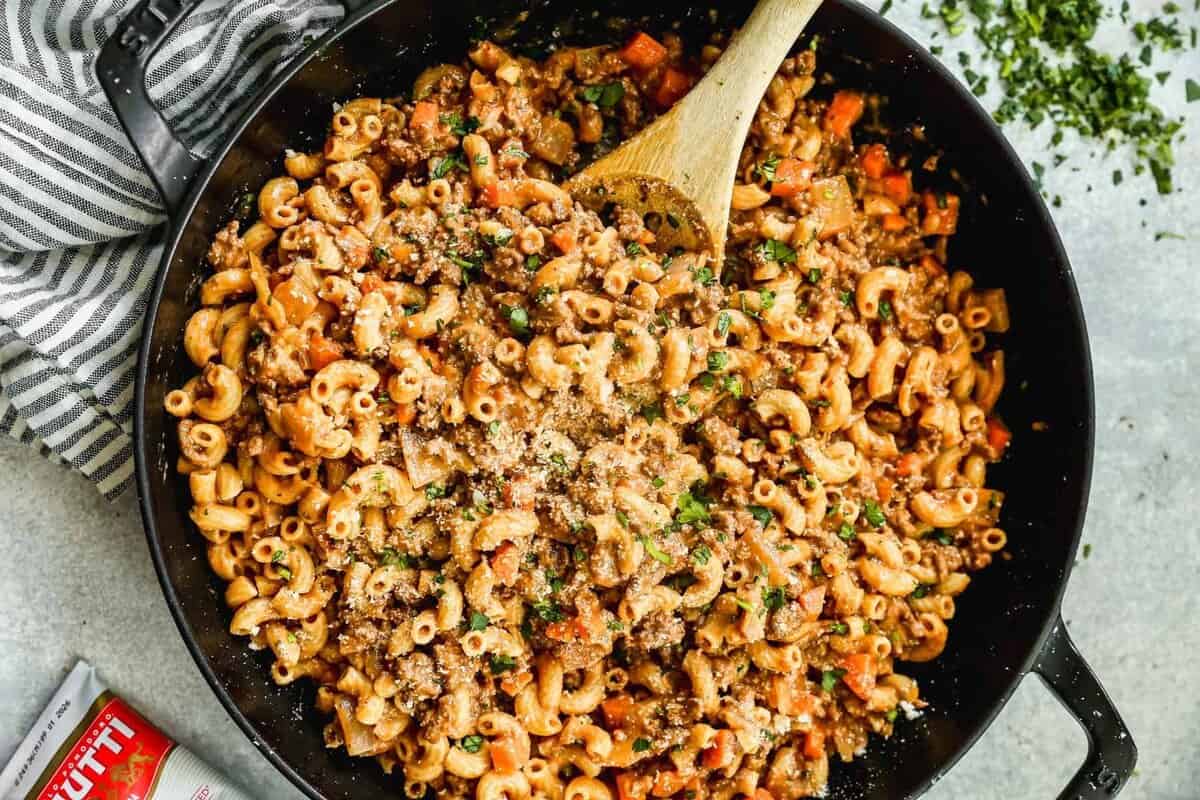 Ground Beef Pasta – WellPlated.com