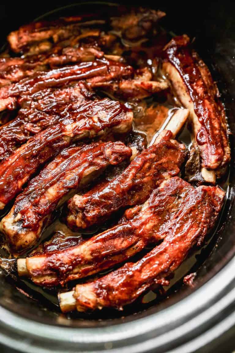 Pot Cooked Ribbs Crockpot Ribs – Wellplated.com