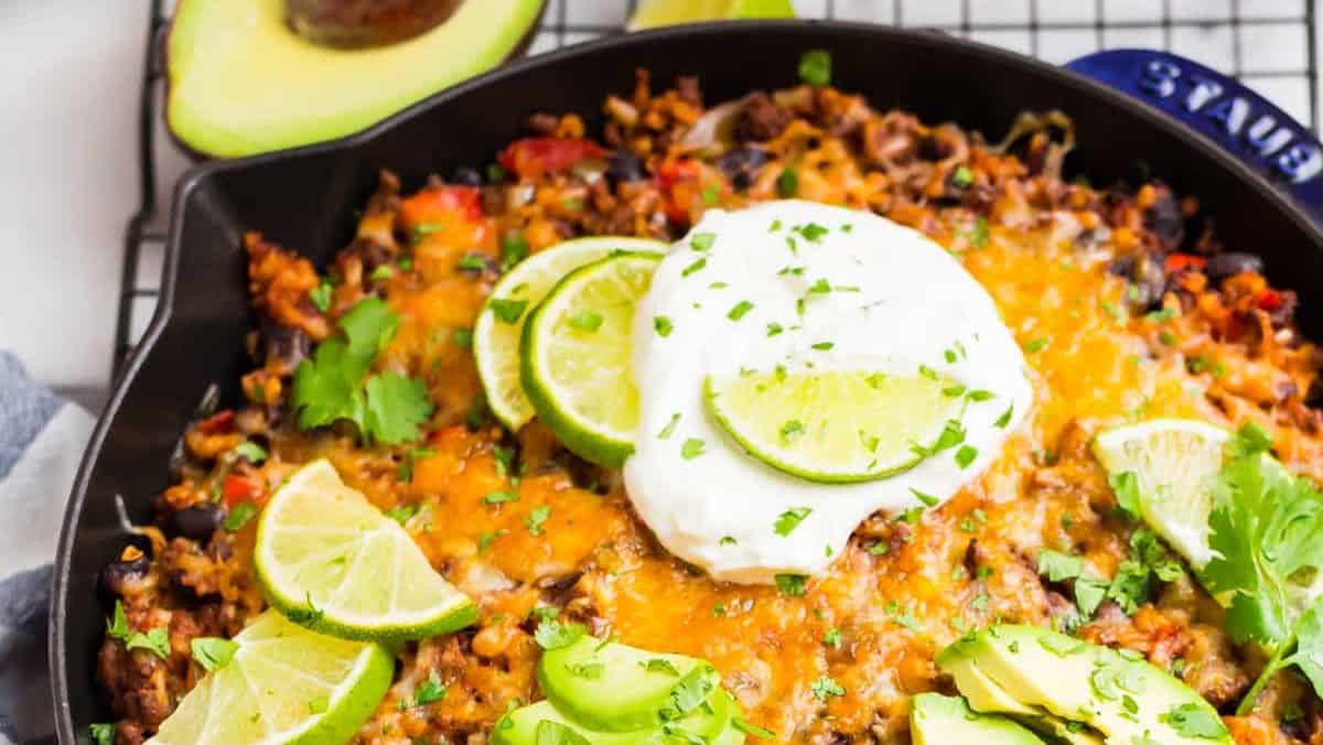 Taco Skillet {Easy, Healthy One-Pan Meal} - Well Plated