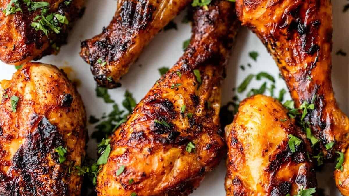 Air Fryer Chicken Legs {CRISPY Skin and JUICY Meat} - Well Plated